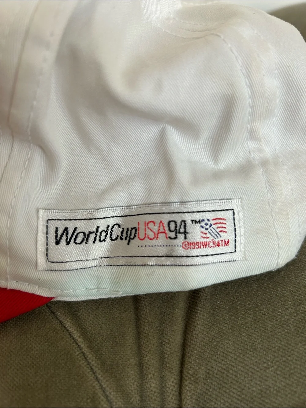 Vintage 1994 USA FIFA World Cup Hat Snapback Cap 90s Twins Enterprise Striker